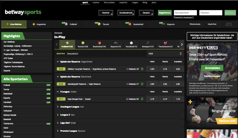 betway website