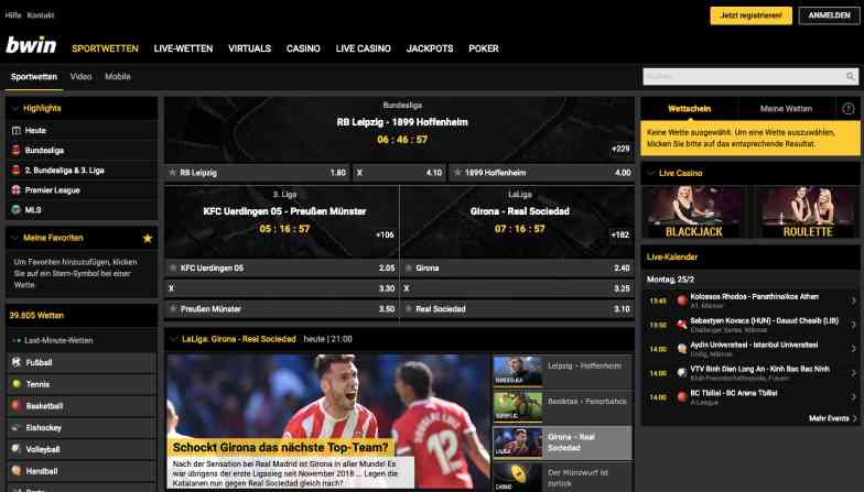 bwin website