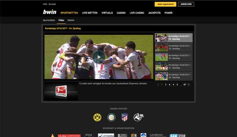 bwin website