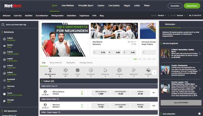 netbet website